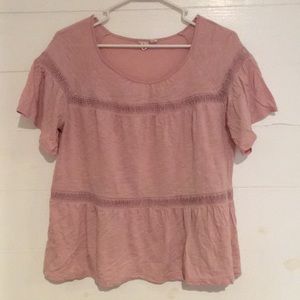Cute mauve top from gap